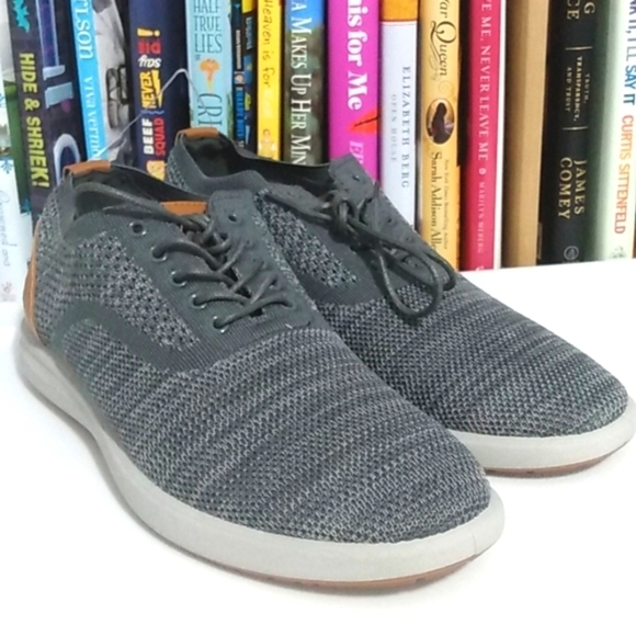 G.H. BASS CONNER KT GRAY COMFORT STRETCH OXFORD SHOES SIZE 10 NWT - Picture 9 of 10